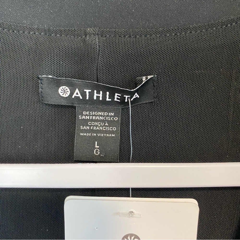 Athleta - Delancey Dress in Black - L - COI Vietnam - Picture 7 of 13